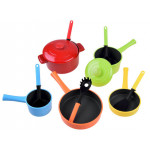 Farebná sada hrncov - 12 prvkov